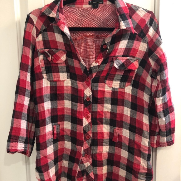 Forever 21 Tops - Checkered Top